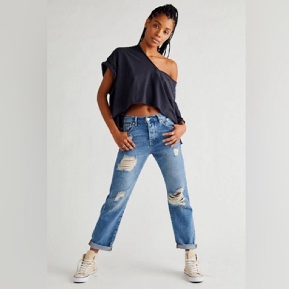 Free People Wren Boyfriend Jean 25